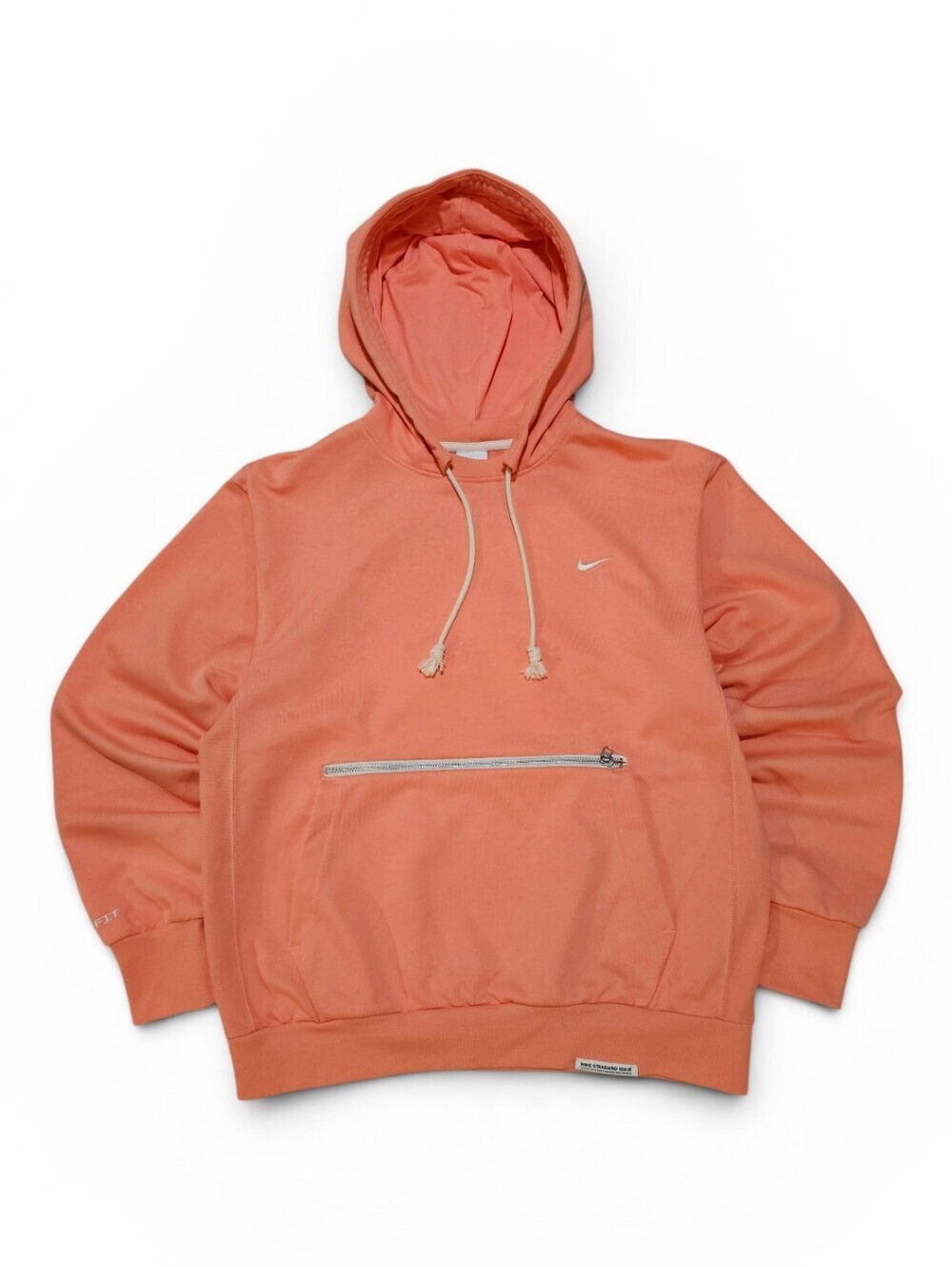 Nike Men's Standard Issue Peach Orange Pullover Hoodie
